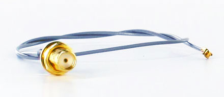 Pigtail cable UFL U.FL SMA female (30cm, for Mini-PCI WLAN,3G,GPS)